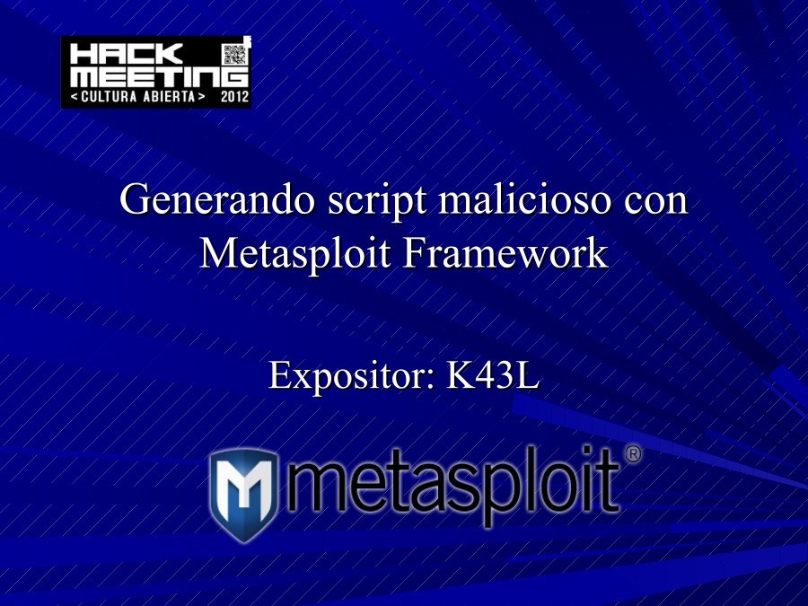 Imágen de pdf Generando script malicioso con Metasploit Framework